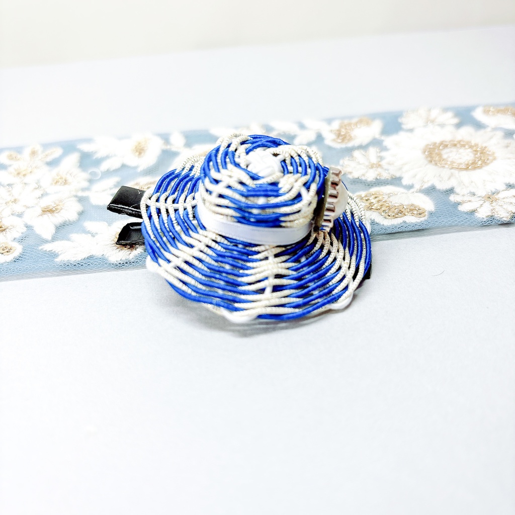 【刀剣乱舞】お帽子👒ヘアクリップ 三日月宗近