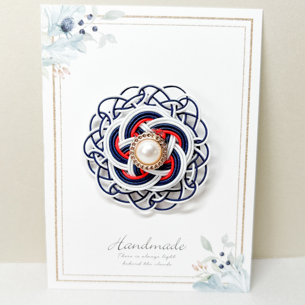 【刀剣乱舞】鬼丸国綱モチーフのレースマグネットアクセ