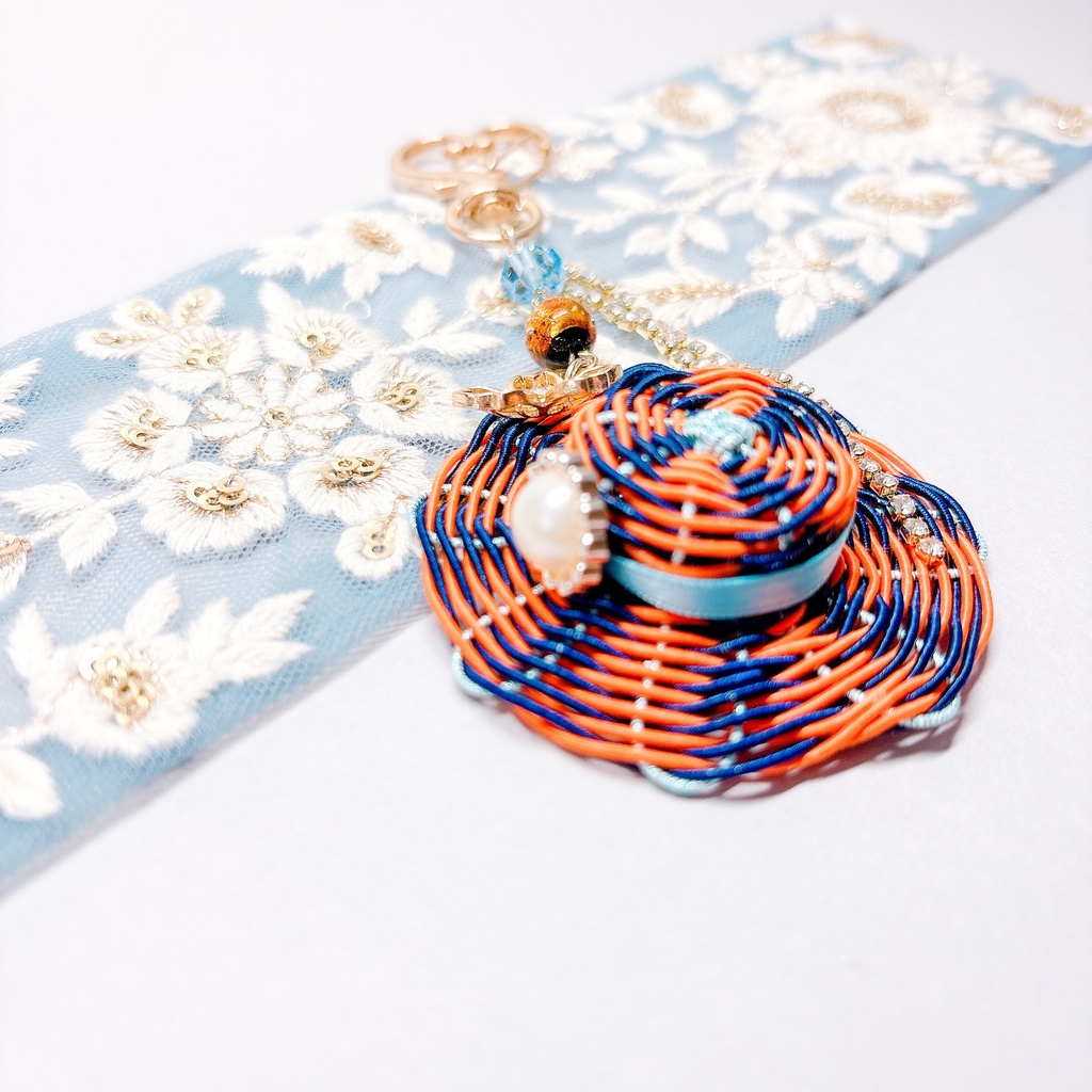 【刀剣乱舞】一期一振モチーフのお帽子👒キーホルダー