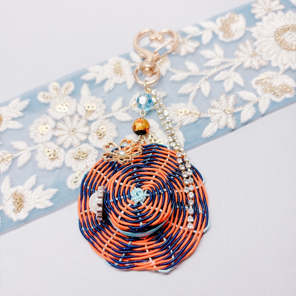 【刀剣乱舞】一期一振モチーフのお帽子👒キーホルダー