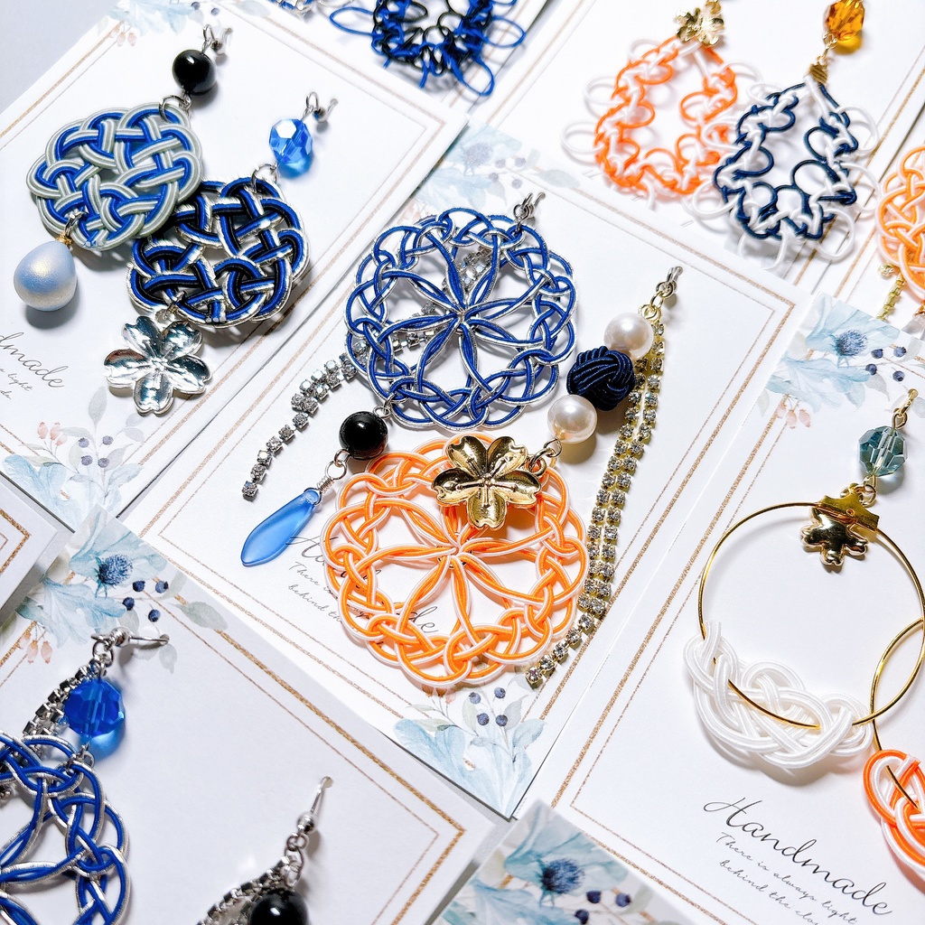 【刀剣乱舞】伯仲モチーフの耳飾り