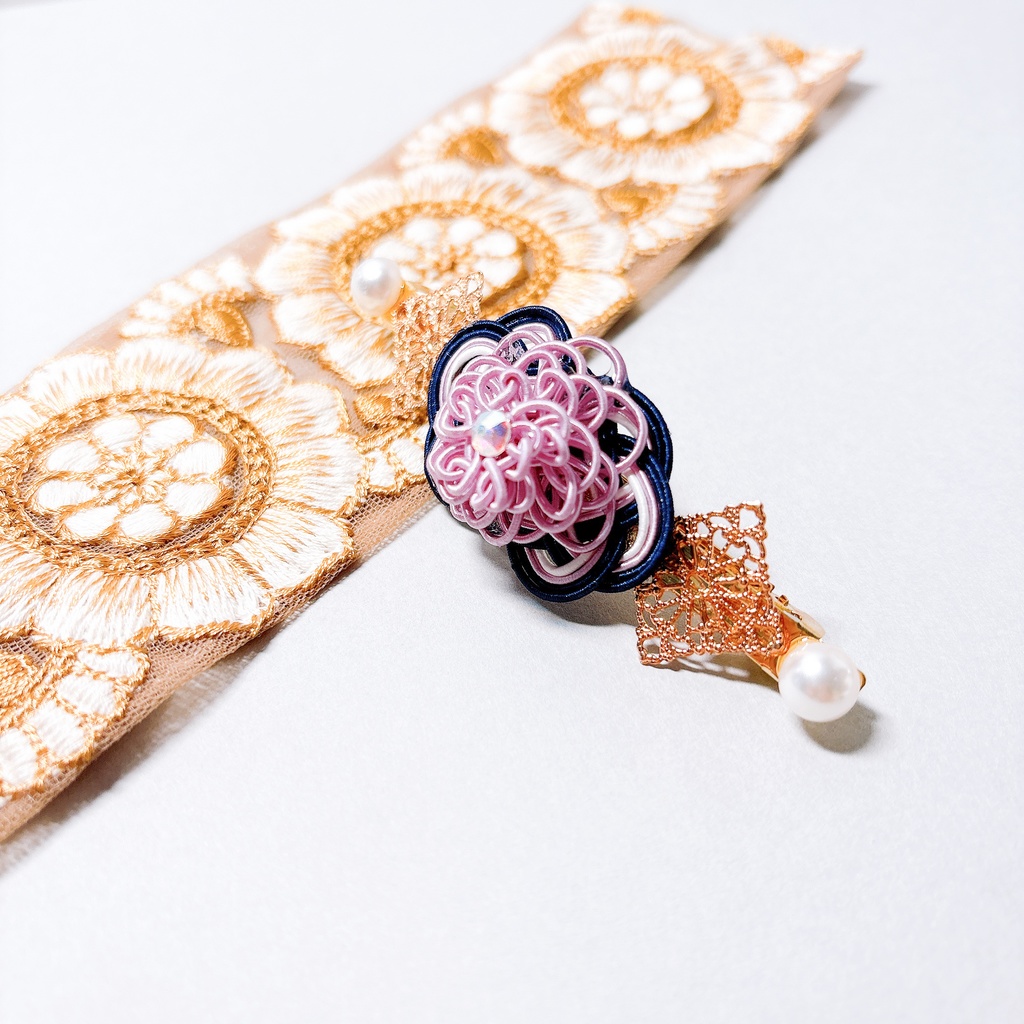 【刀剣乱舞】薬研藤四郎モチーフのシンプルバレッタ