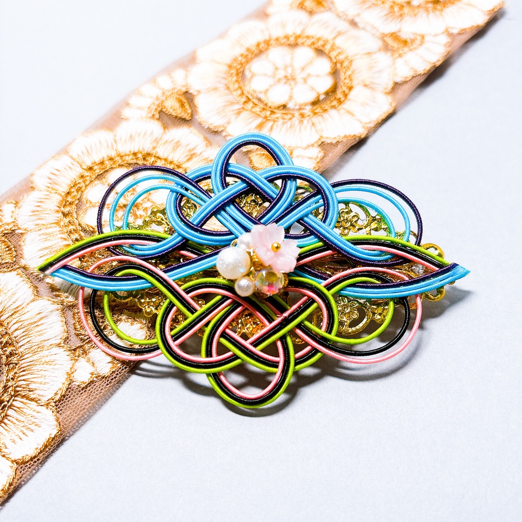 【刀剣乱舞】小竜景光モチーフのバレッタ