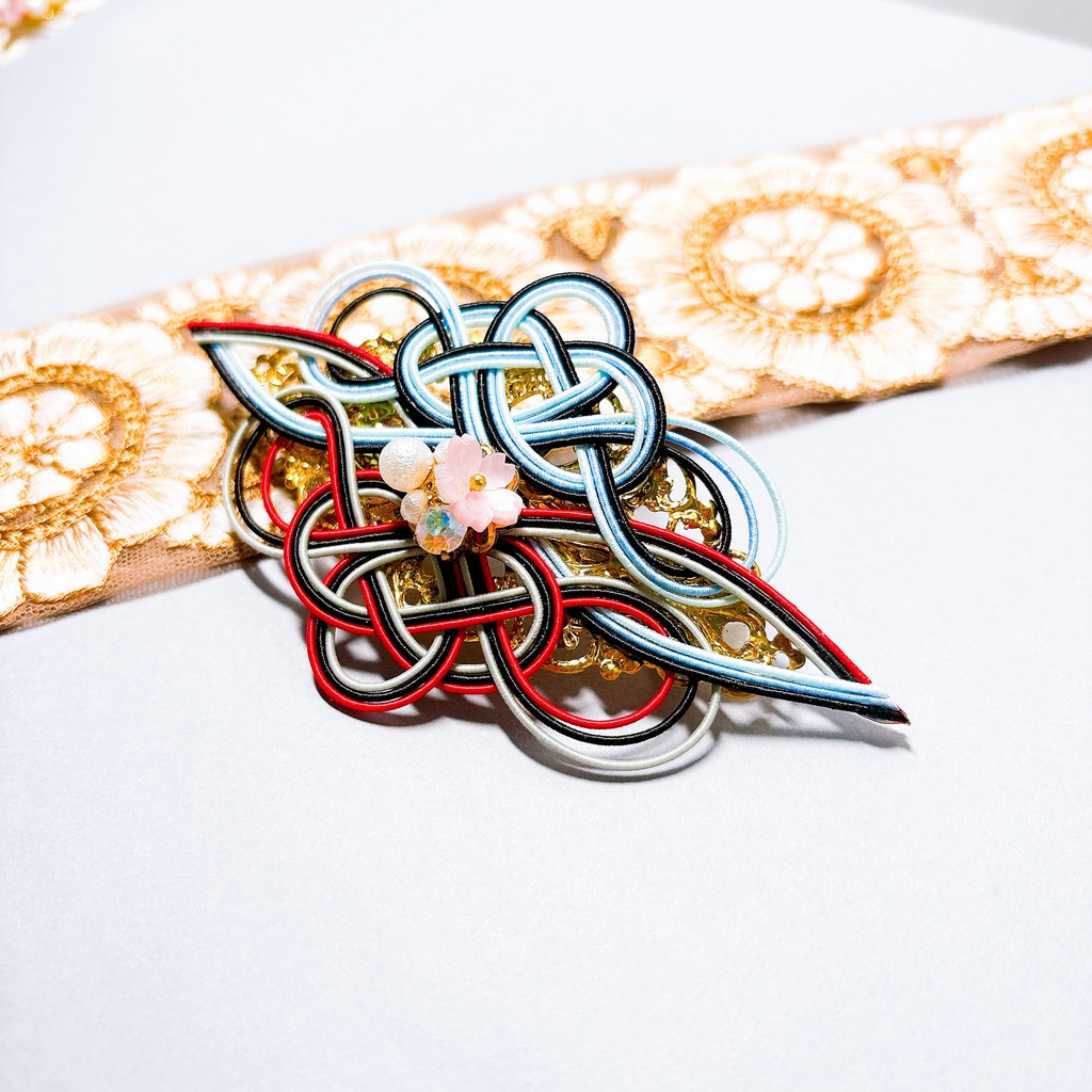 【刀剣乱舞】和泉守兼定モチーフのバレッタ