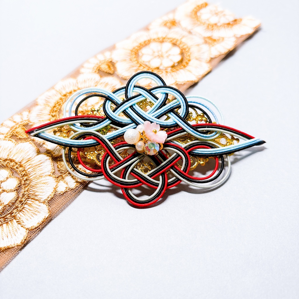 【刀剣乱舞】和泉守兼定モチーフのバレッタ