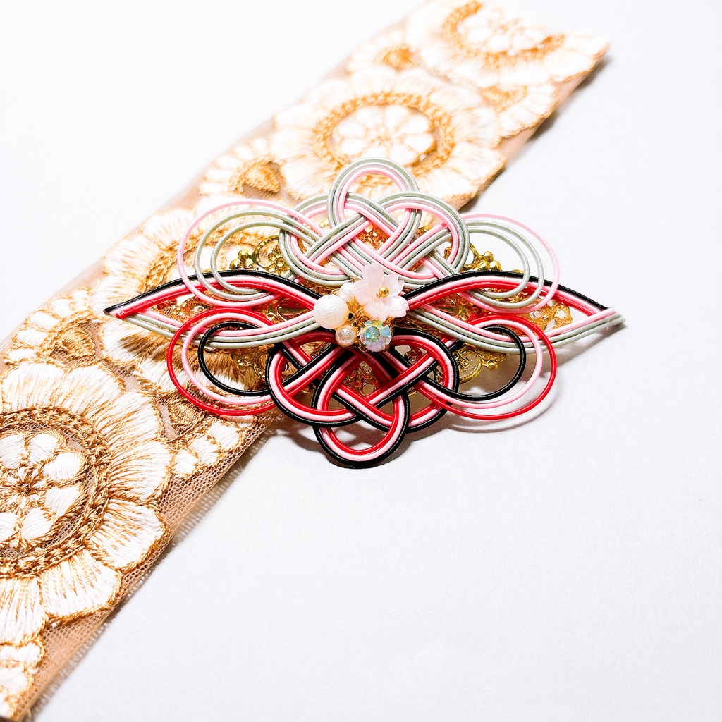 【刀剣乱舞】大般若長光モチーフのバレッタ