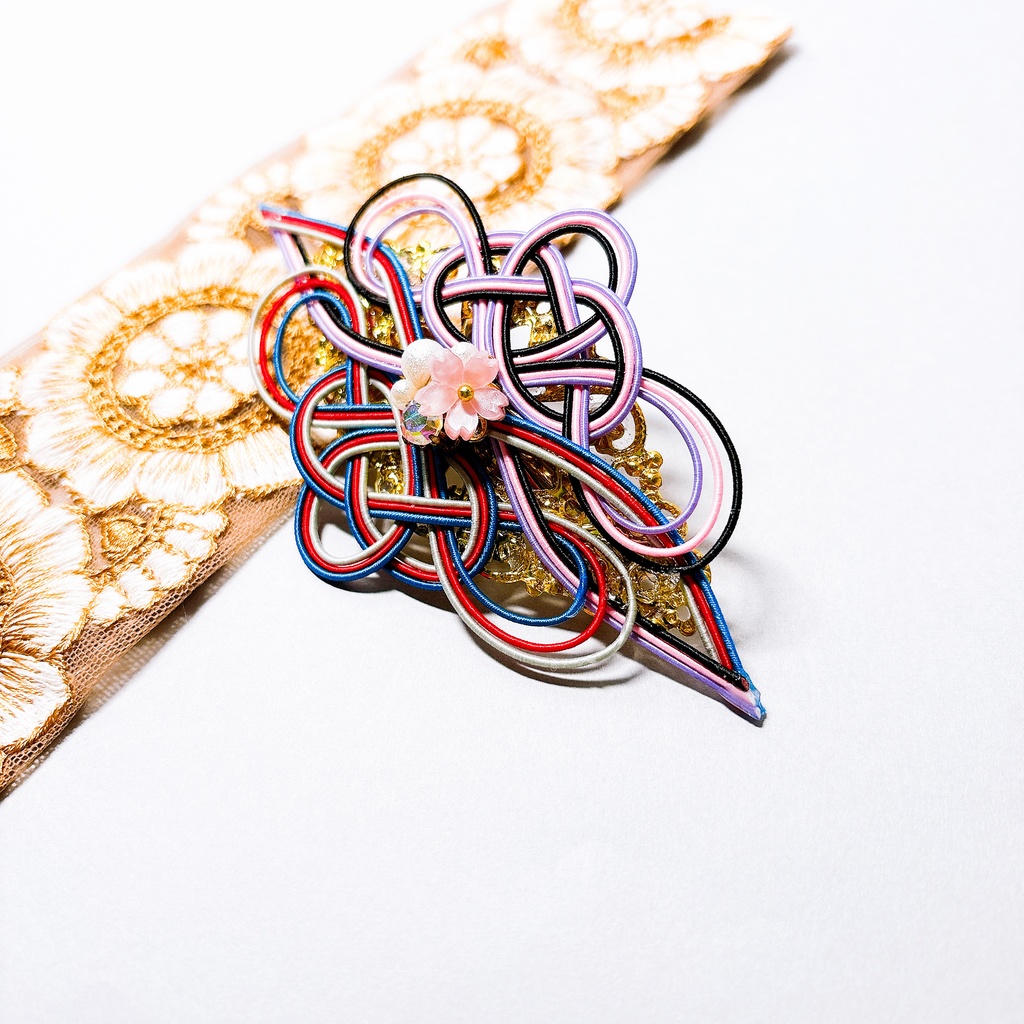 【刀剣乱舞】歌仙兼定モチーフのバレッタ