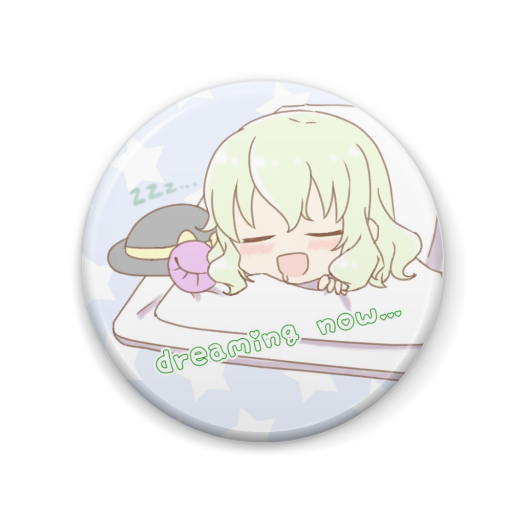 ふとんのこいしちゃん缶バッジ