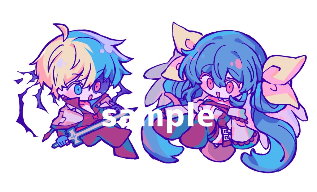 カイデズアクリルキーホルダー2種セット