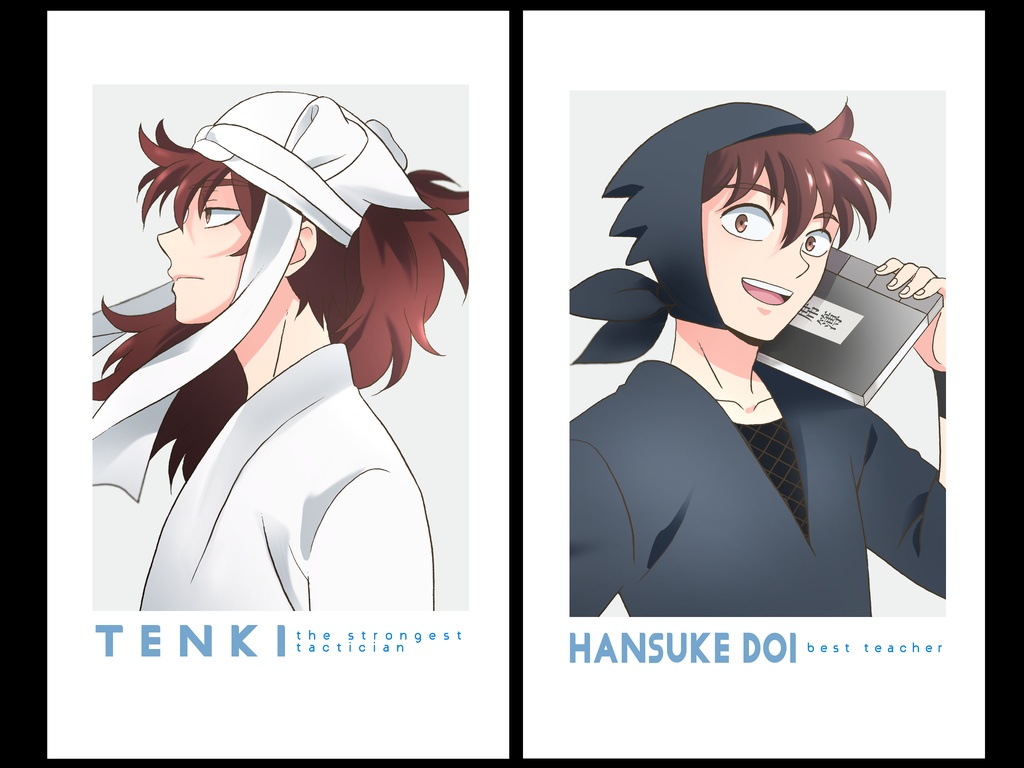 天鬼＆土井半助チェキ風カード