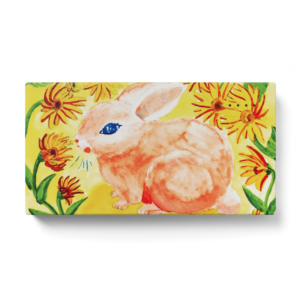 しあわせうさぎのモバイルバッテリー