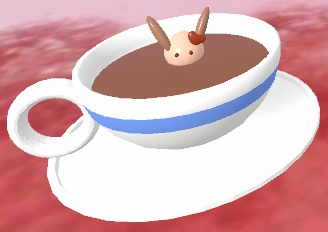 【3D・glbデータ】カフェモカ(アニメーションつき)