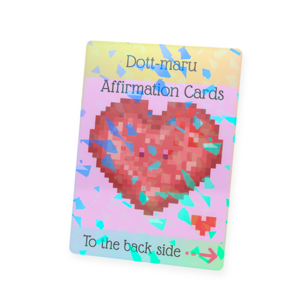 ドットまるアファメーションカード【エール】