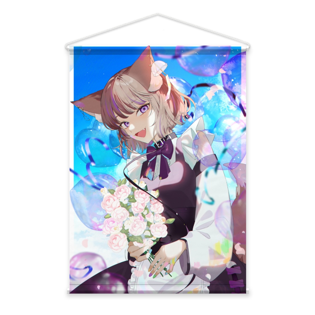 【誕生日記念】描きおろしイラストタペストリー B2