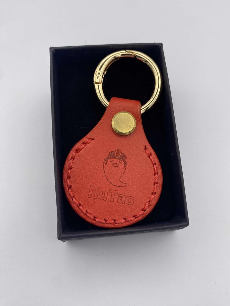 【非公式】原神腹ペコシリーズ ハンドメイド革キーホルダー