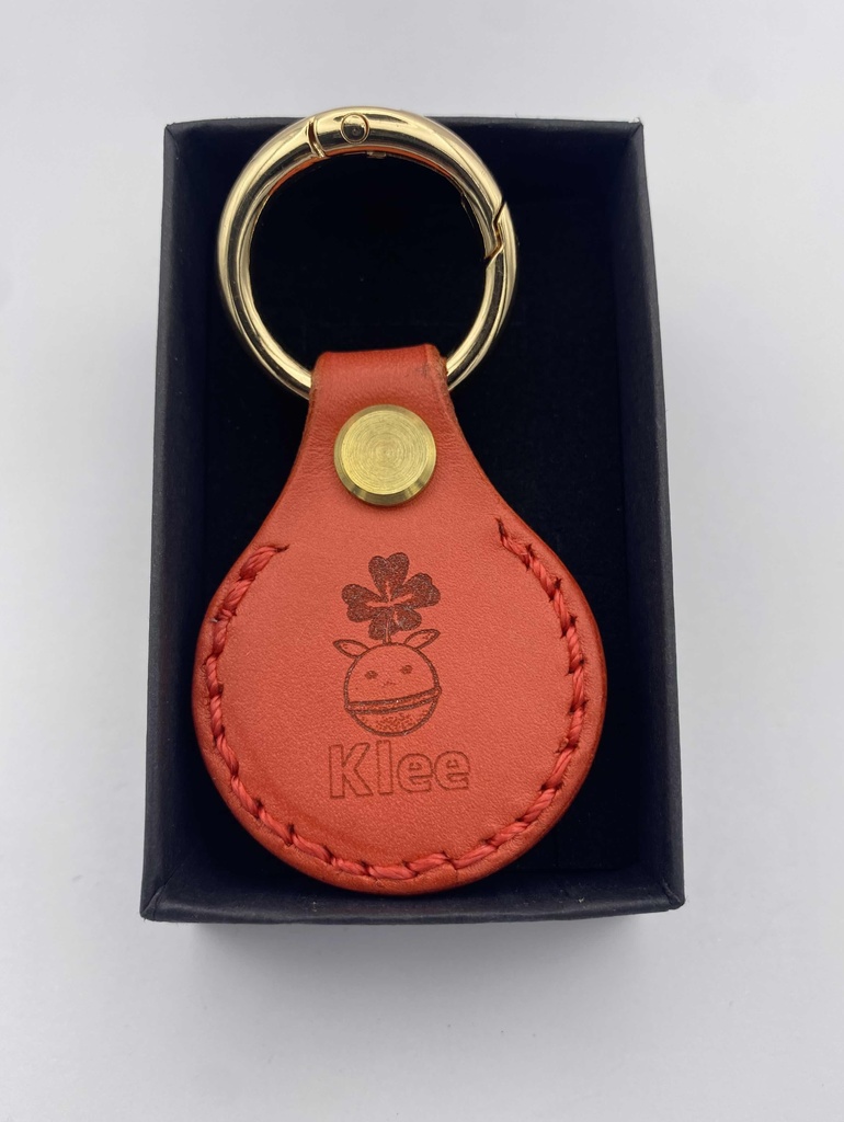 【非公式】原神腹ペコシリーズ ハンドメイド革キーホルダー