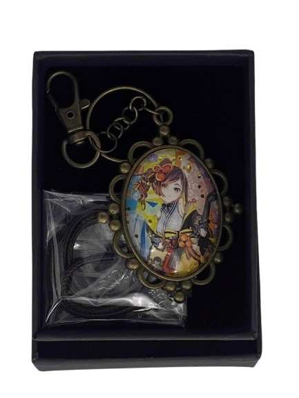 原神 カメオ キーホルダー+ネックレスチェーン