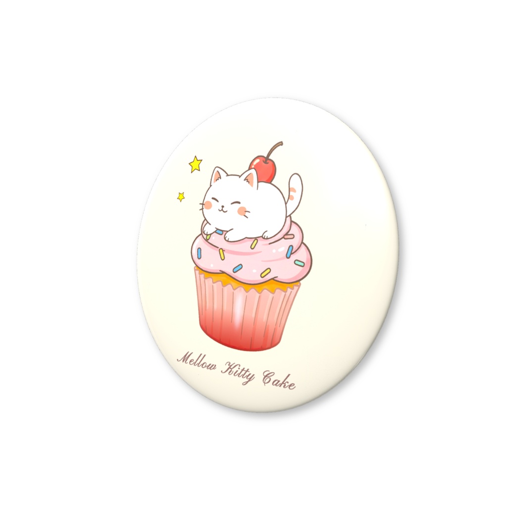 MellowKittyCake 缶バッジ(バリュー)
