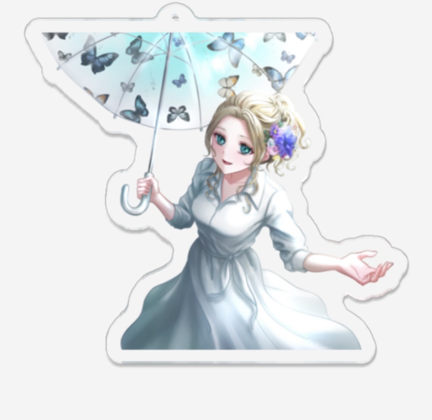 Erika アクリルキーホルダーB