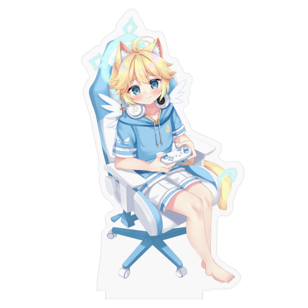 部屋着のラファエル