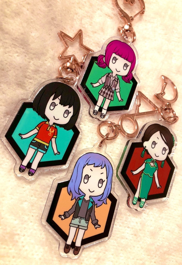 フェンミン アクリルキーホルダー