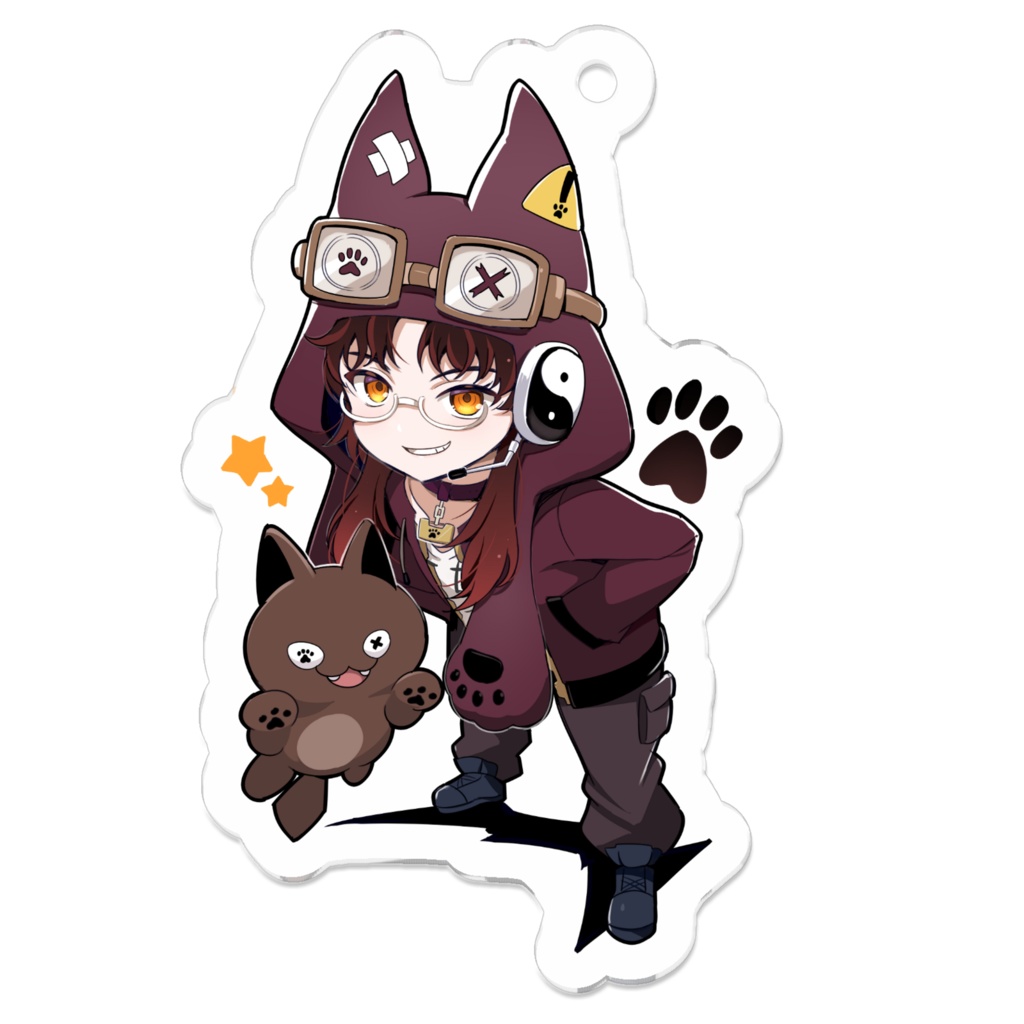 狗神 鳴‐イヌガミ ナル‐アクリルキーホルダー