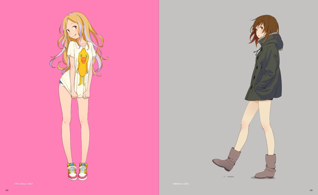 【作品集】賀茂川キャラクターワークス 「NIJI」