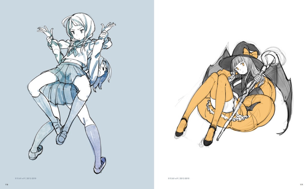 【作品集】賀茂川キャラクターワークス 「NIJI」