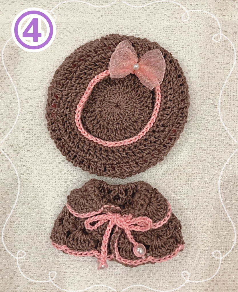 【第3弾】ぬいのお洋服(ぼうしポンチョセット)