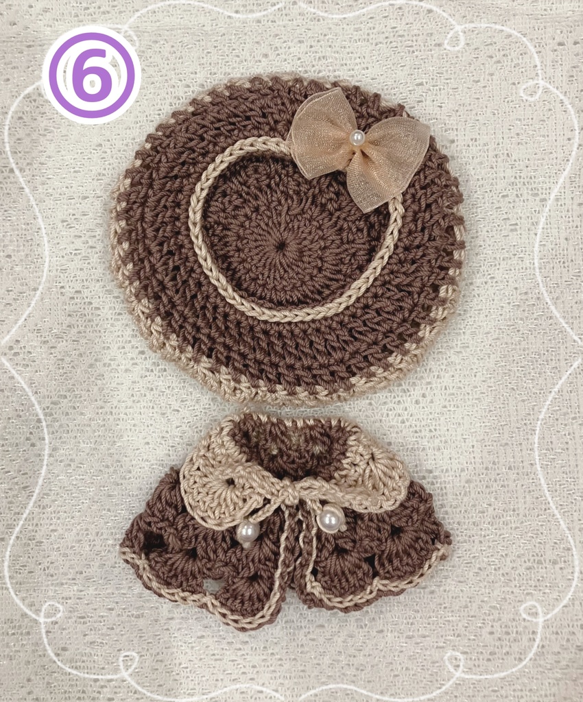 【第3弾】ぬいのお洋服(ぼうしポンチョセット)