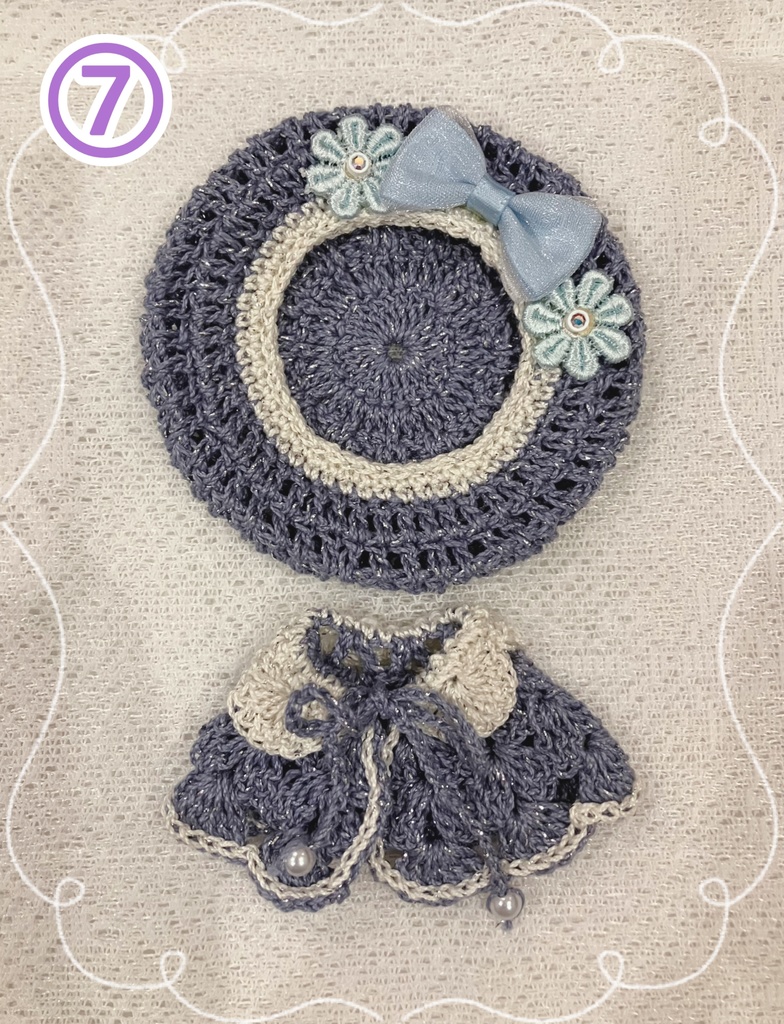 【第3弾】ぬいのお洋服(ぼうしポンチョセット)