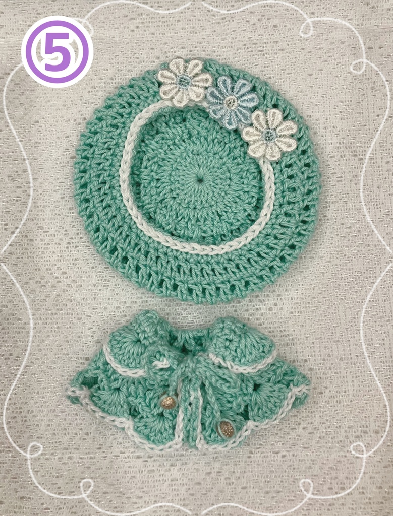 【第3弾】ぬいのお洋服(ぼうしポンチョセット)