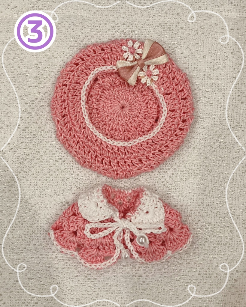 【第3弾】ぬいのお洋服(ぼうしポンチョセット)