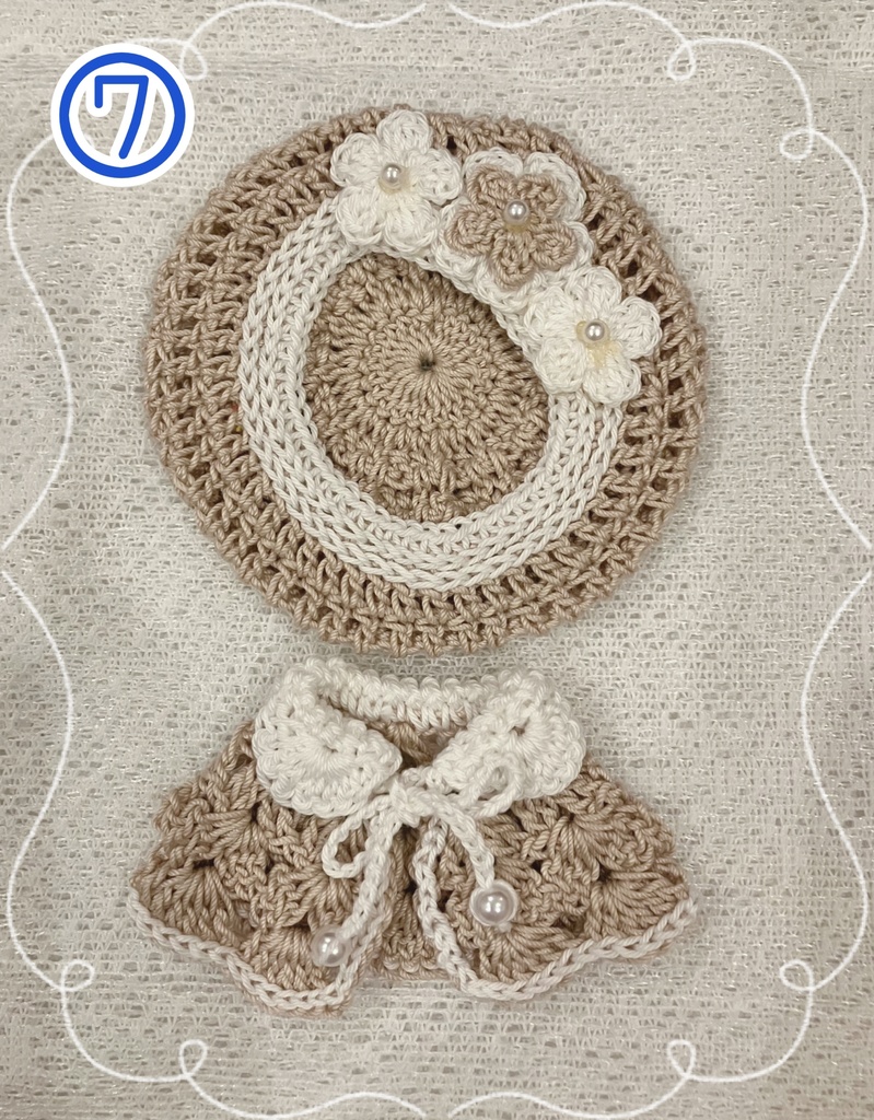 【第4弾】ぬいのお洋服(ぼうしポンチョセット)