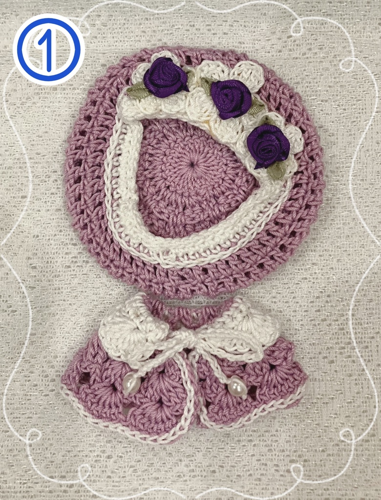 【第4弾】ぬいのお洋服(ぼうしポンチョセット)