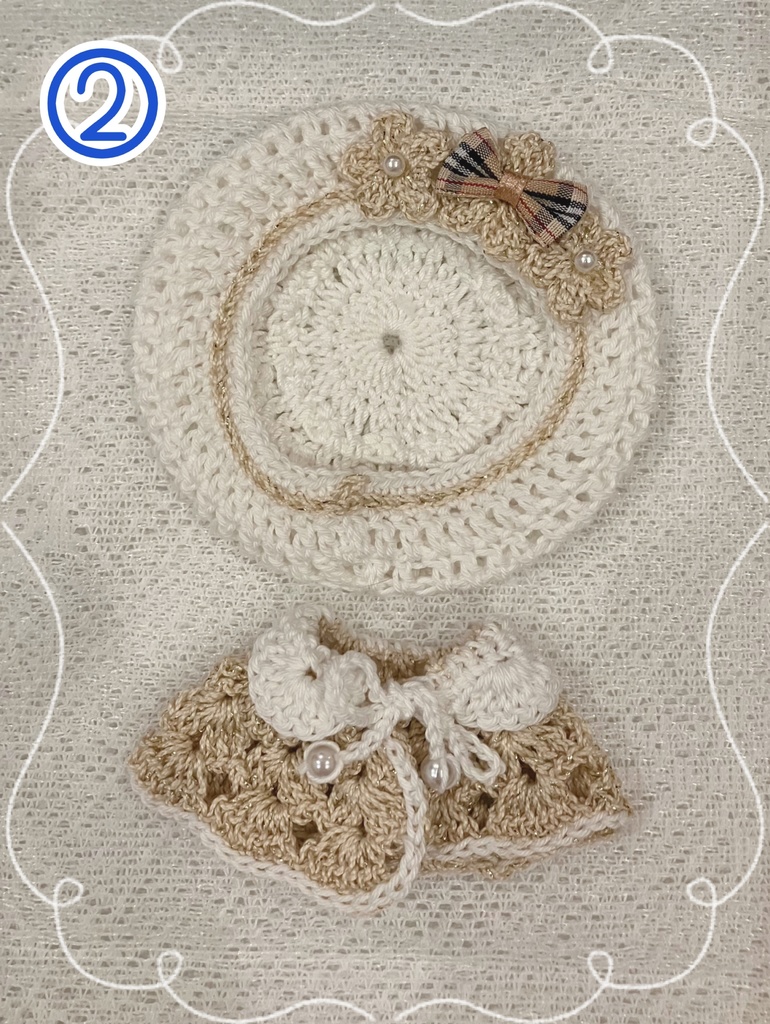 【第4弾】ぬいのお洋服(ぼうしポンチョセット)