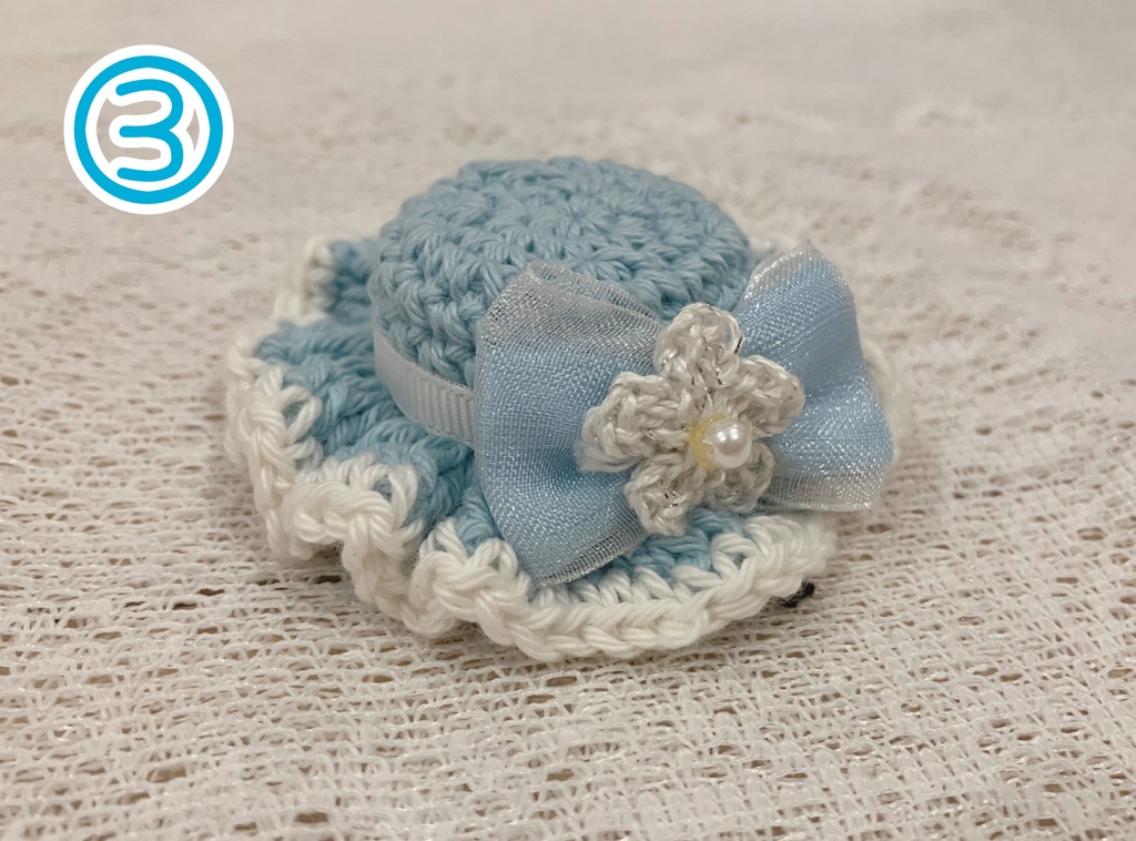 ぬいのあみあみぼうし