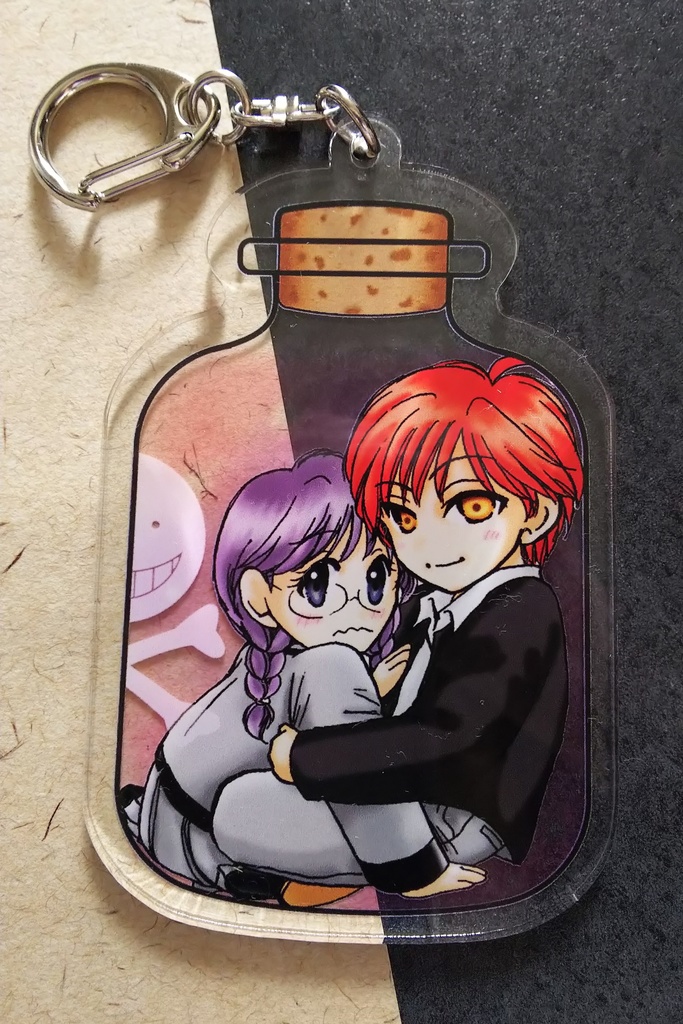 小 カル愛アクリルキーホルダー 電動ペンギン工場 Booth