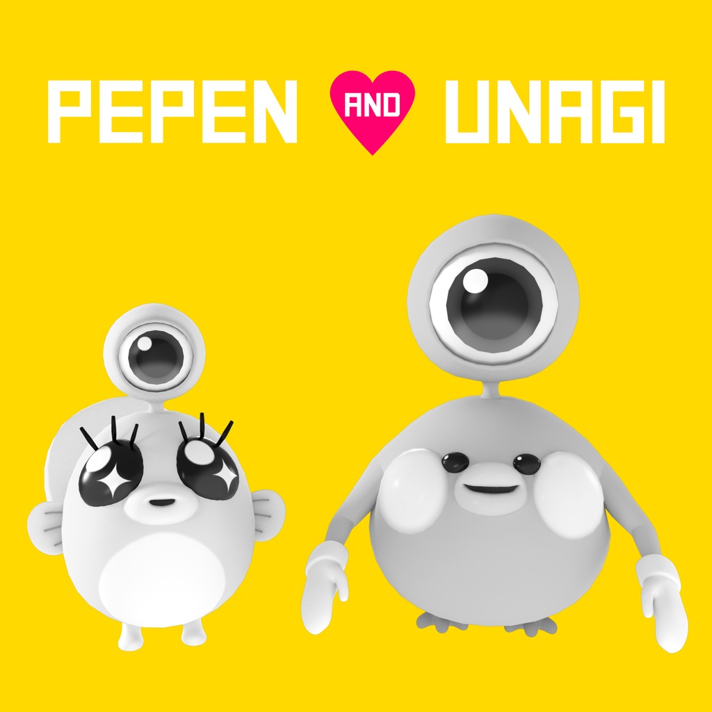 ぺぺん&うなぎTシャツ #001