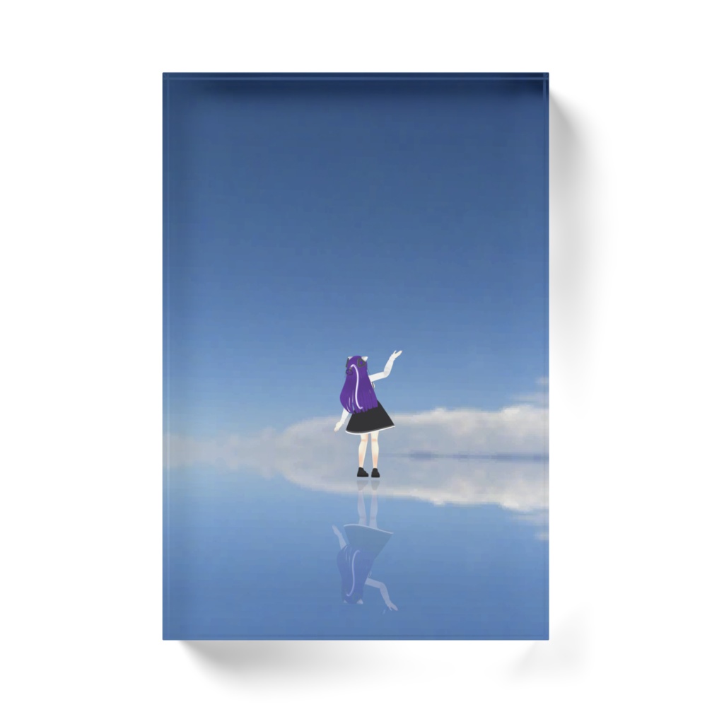 アクリルブロック「青空を想う」