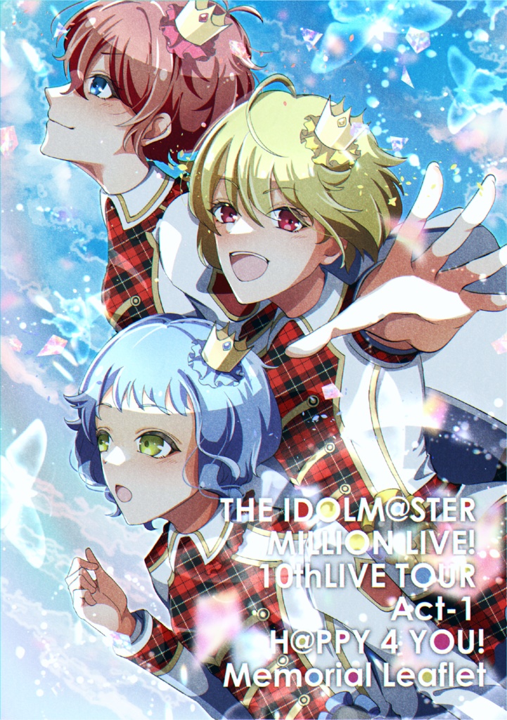 THE iDOLM@STER MILLION LIVE! 10thLIVETOUR Act-1 Memorial Leaflet
