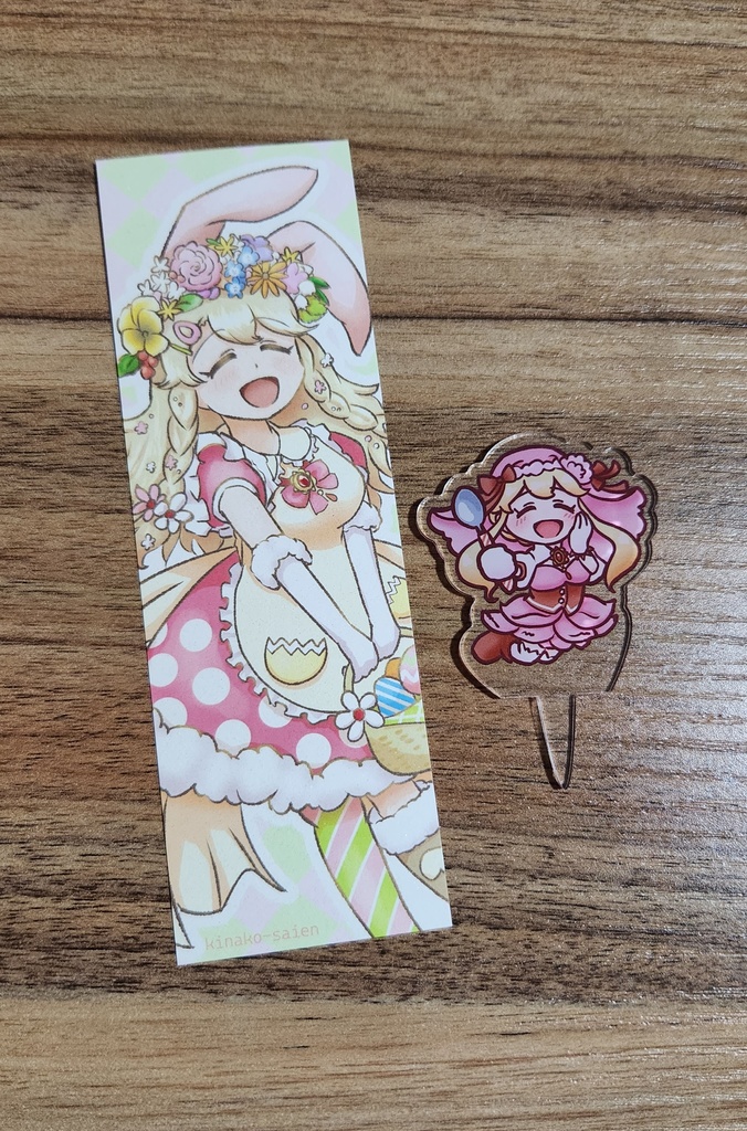 クラリスさんグッズセット(スイーツピック+しおり)