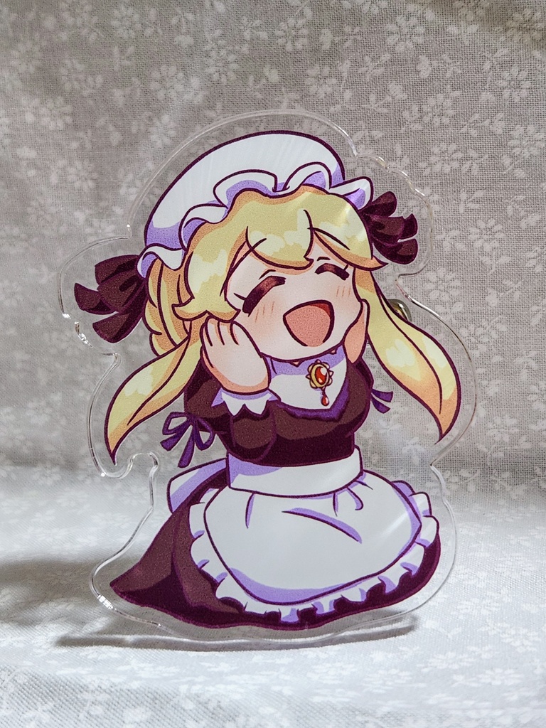 【クラリスさん】スタンドつきアクリルバッジ