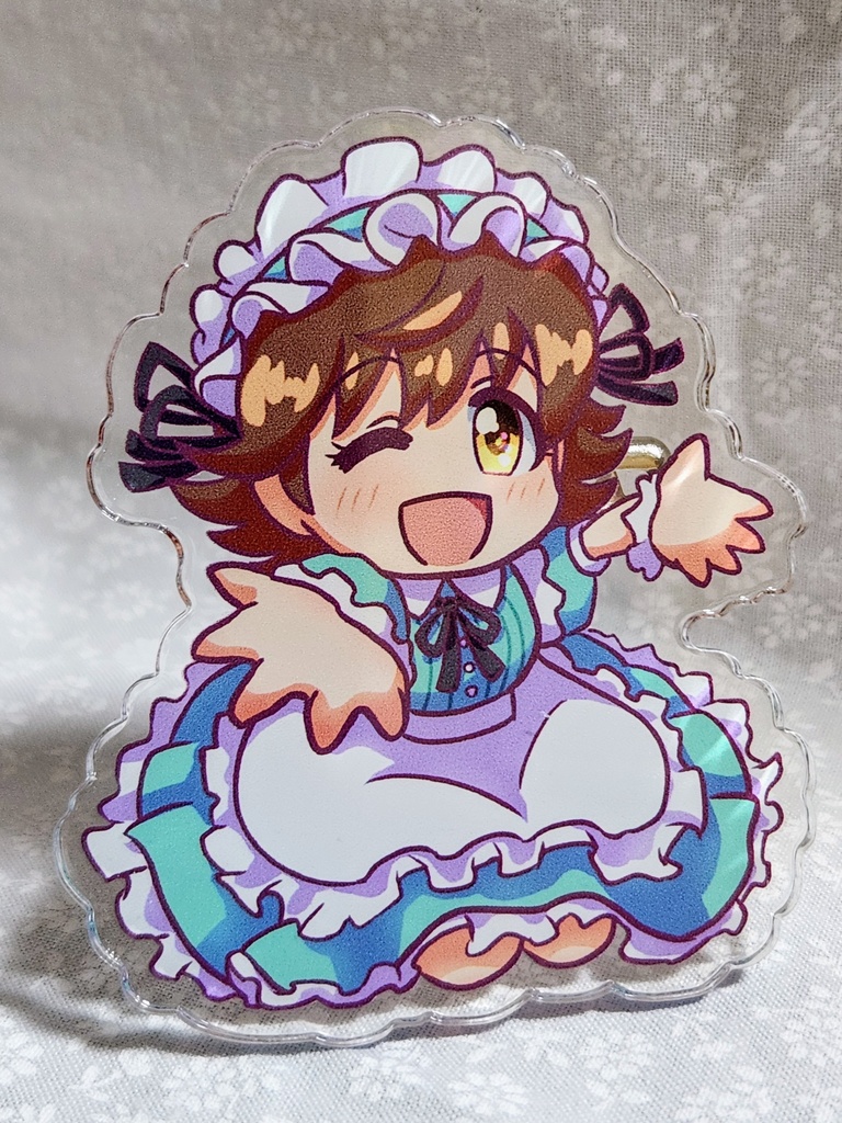 【未央ちゃん】スタンドつきアクリルバッジ