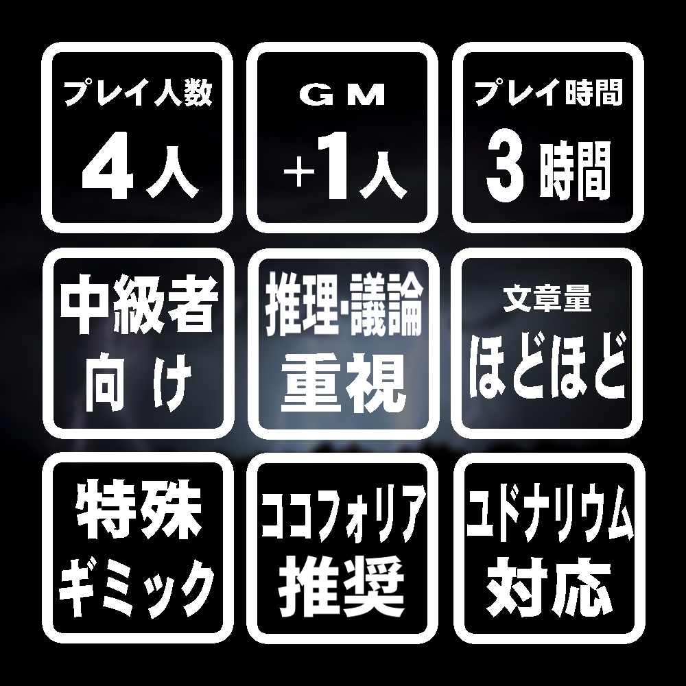 マーダーミステリー「混迷を呼ぶ嵐」