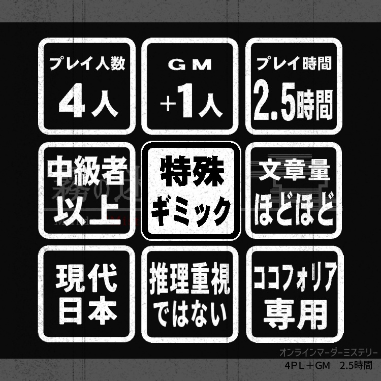 マーダーミステリー「霧の迷い家」