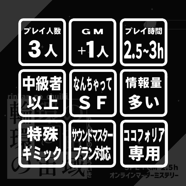 マーダーミステリー「輪環の宙域」