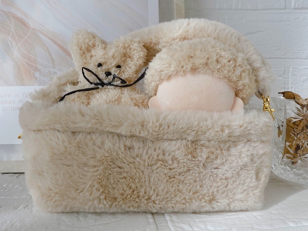 【受注生産】ぬい用のおでかけバッグ(1~2人用)