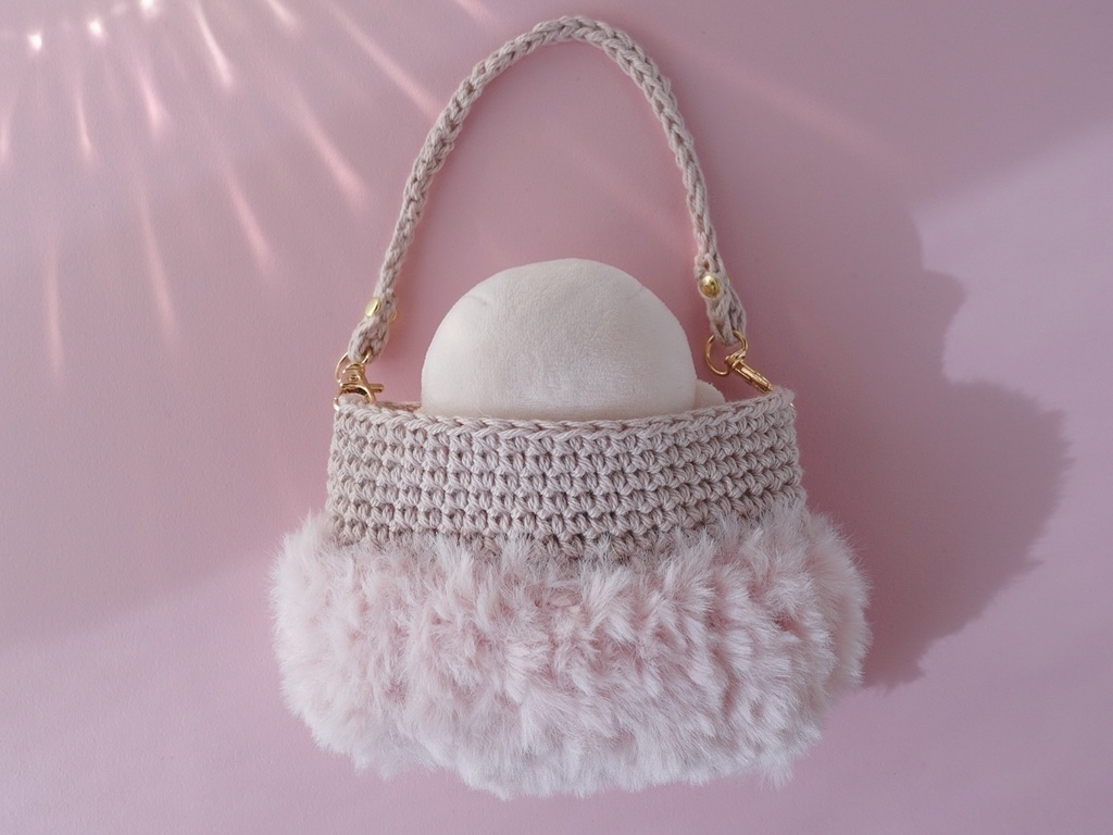 【お得】ピンクのぬい活3点セット/ぬいポーチ・帽子・トレカケース