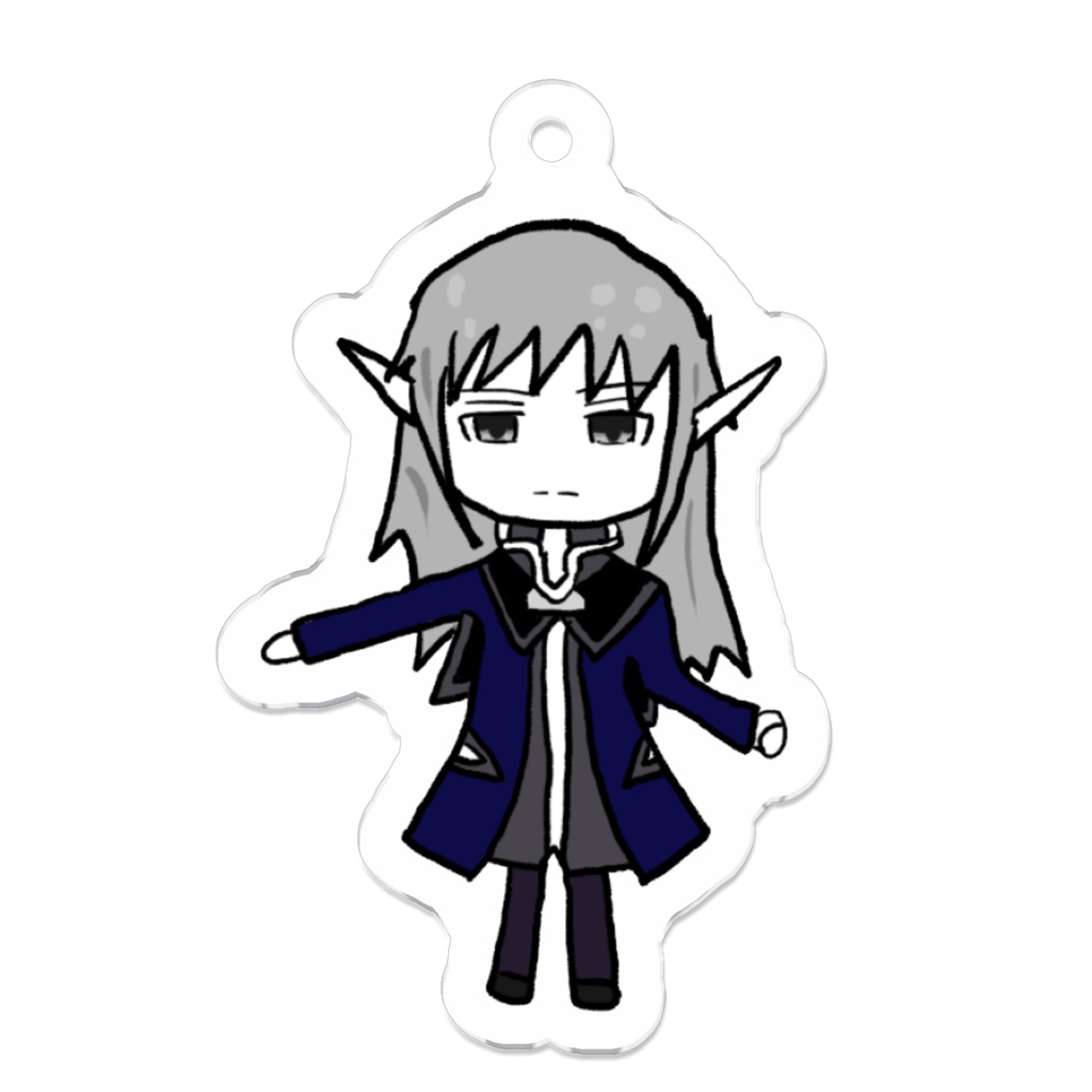 トランス・アクリルキーホルダー